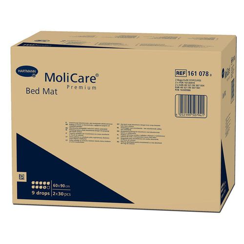 MoliCare Premium Bed Mat 9 Tropfen 60x90cm, 2x30 Stk., Paul Hartmann AG