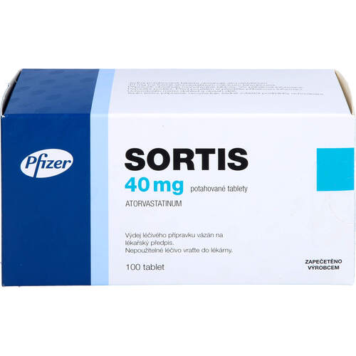 SORTIS 40 mg Filmtabletten, 100 St, Allomedic GmbH