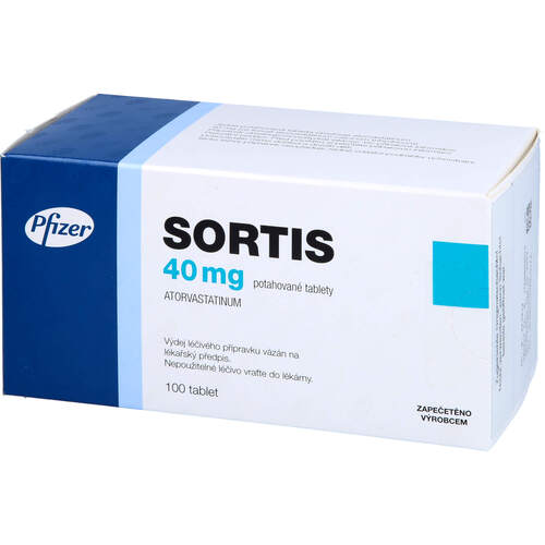 SORTIS 40 mg Filmtabletten, 100 Stk., Allomedic GmbH