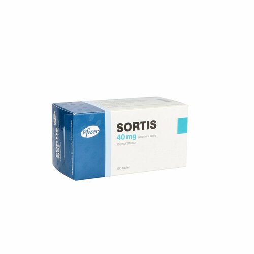 SORTIS 40 mg Filmtabletten, 100 St, Allomedic GmbH