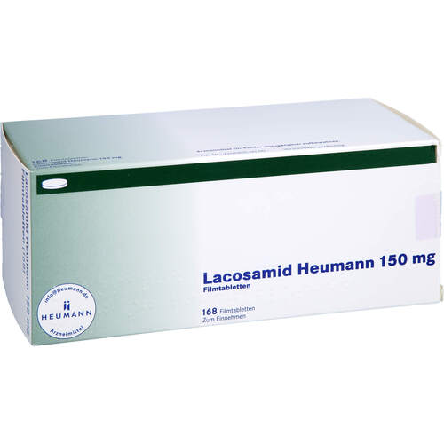 Lacosamid Heumann 150 mg Filmtabletten, 168 Stk., Heumann Pharma GmbH & Co. Generica KG
