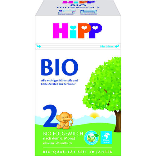 HiPP 2 Bio, 600 g, Hipp GmbH & Co.Vertrieb KG