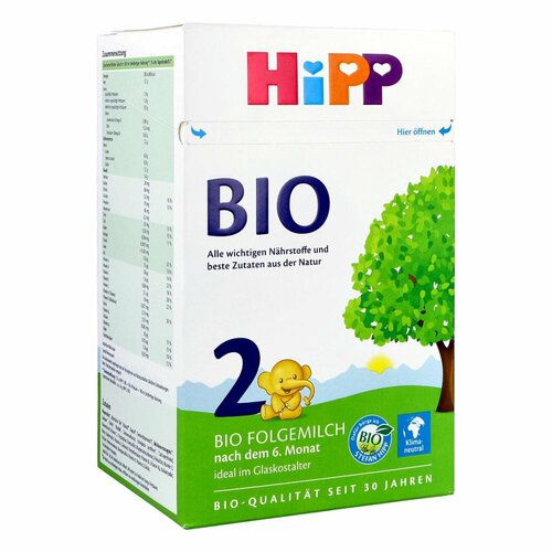 HiPP 2 Bio, 600 g, Hipp GmbH & Co.Vertrieb KG