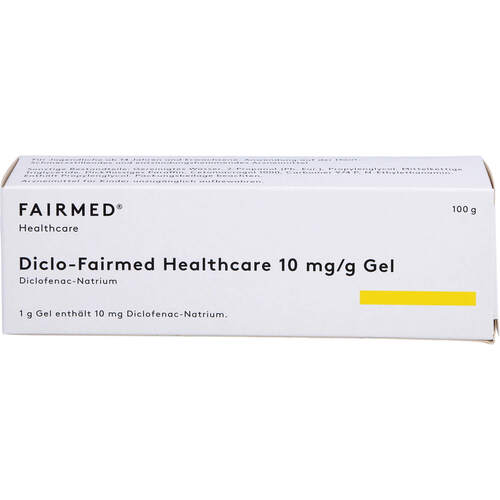 Diclo-Fairmed Healthcare 10 mg/g Gel, 100 g, Fairmed Healthcare GmbH