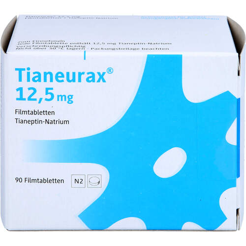 Tianeurax 12.5 mg, 90 Stk., neuraxpharm Arzneimittel GmbH