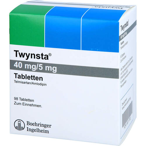 Twynsta 40 mg/5 mg Tabletten, 98 Stk., Aca Müller/Adag Pharma AG
