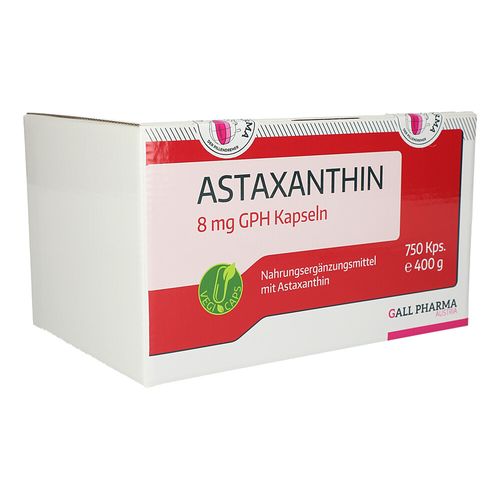 ASTAXANTHIN 8MG GPH KAPSELN, 750 Stk., Hecht-Pharma GmbH