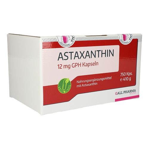 ASTAXANTHIN 12MG GPH KAPSELN, 750 Stk., Hecht-Pharma GmbH