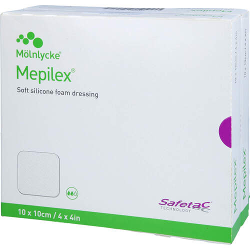 MEPILEX Schaumverband 10x10 cm, 10 Stk., Adequapharm GmbH
