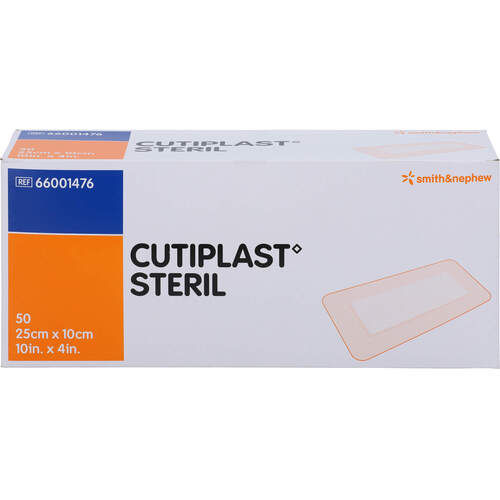 CUTIPLAST steril Wundverband 10x25 cm, 50 Stk., + Prisoma GmbH