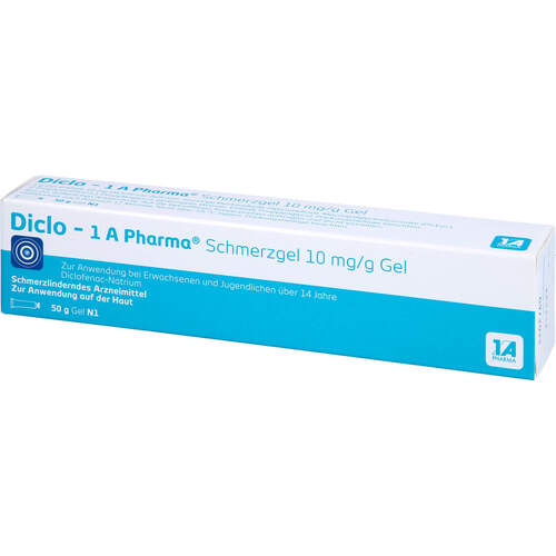 DICLO-1A Pharma Schmerzgel 10 mg/g, 50 g, 1 A Pharma GmbH