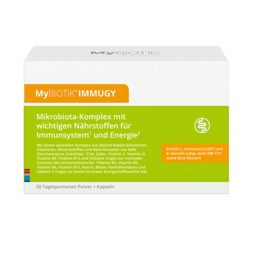 MyBIOTIK IMMUGY KOMBIPACKUNG 30 x 2 g + 60 Kapseln, 1 Pck., Nutrimmun GmbH