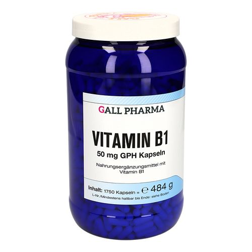 VITAMIN B1 50MG GPH KAPSELN, 1750 Stk., Hecht-Pharma GmbH