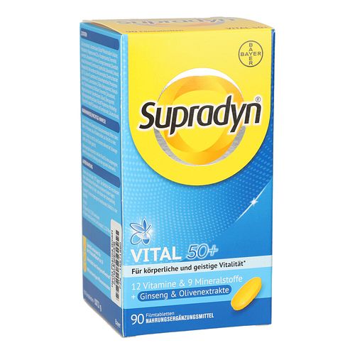 Supradyn Vital 50+ G+O FTBL, 90 Stk., Hecht Pharma GmbH GB - Handelsware