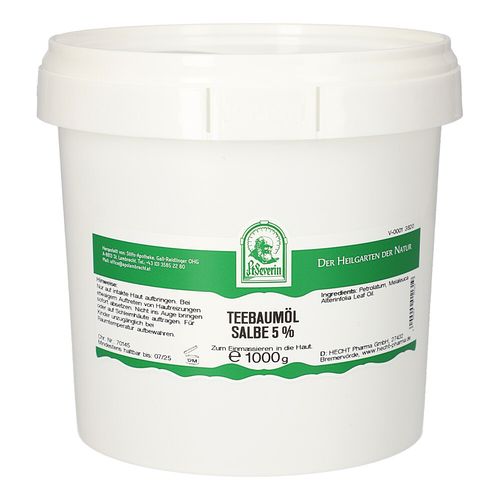 TEEBAUMOEL SALBE 5%, 1000 g, Hecht-Pharma GmbH