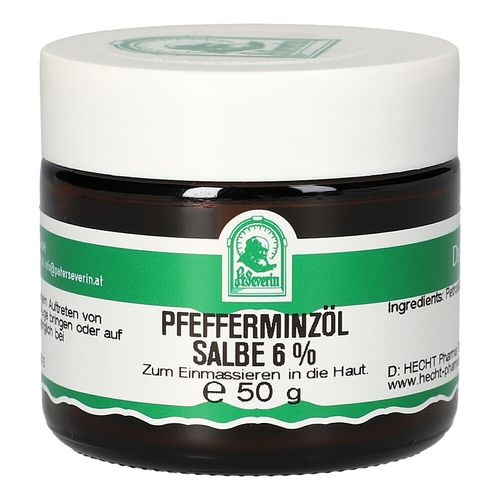 PFEFFERMINZOEL SALBE 6%, 50 g, Hecht-Pharma GmbH