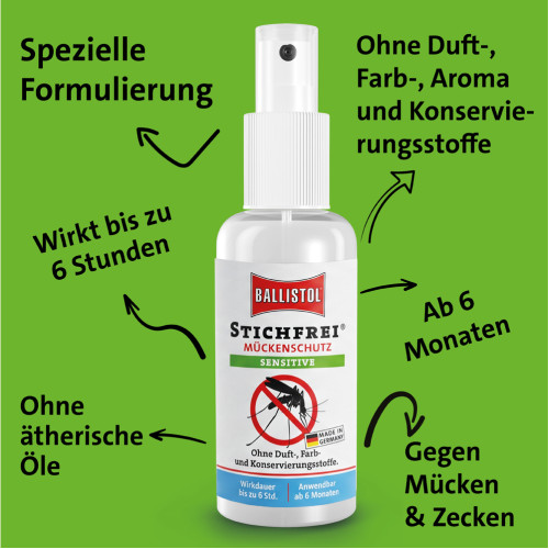 Ballistol Stichfrei Sensitiv, 100 ml, Hager Pharma GmbH