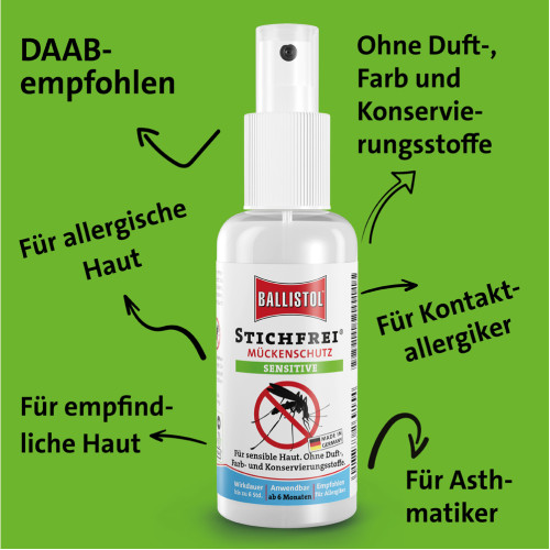 Ballistol Stichfrei Sensitiv, 100 ml, Hager Pharma GmbH