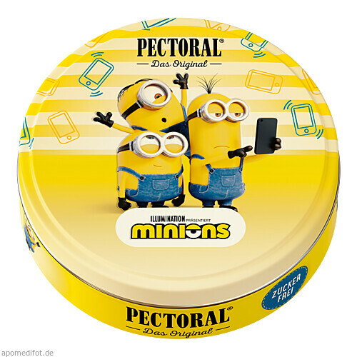 PECTORAL für Kinder Minions Dose Selfie, 60 G, Wepa Apothekenbedarf GmbH & Co. KG