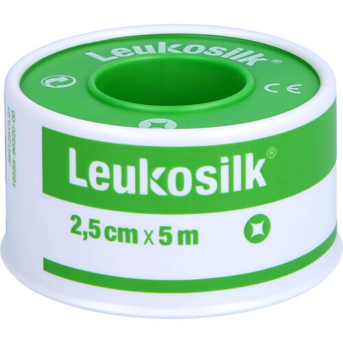 LEUKOSILK 2.5 cmx5 m, 12 Stk., + Prisoma GmbH