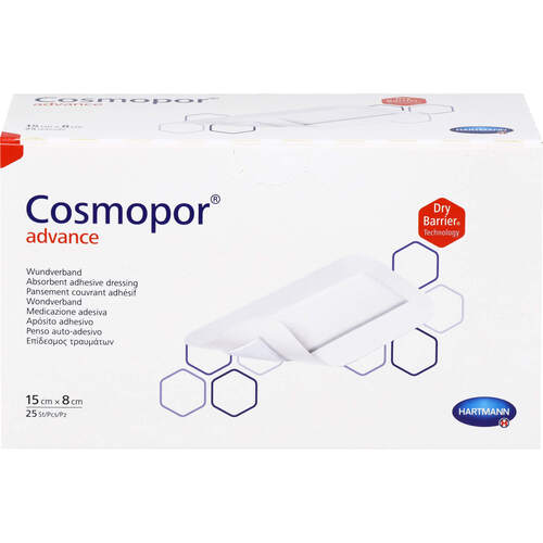 COSMOPOR Advance 8x15 cm, 25 Stk., + Prisoma GmbH
