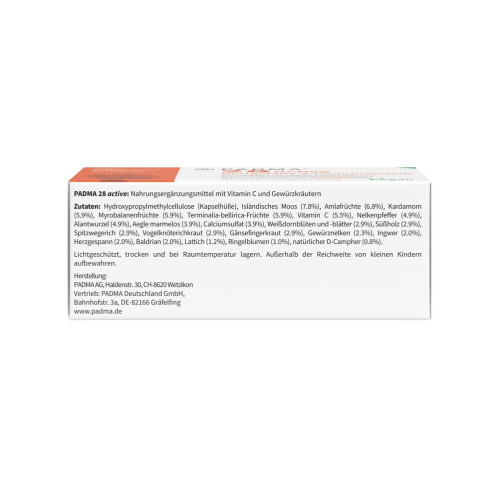 PADMA 28 ACTIVE, 100 Stk., Hager Pharma GmbH