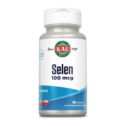 Selen 100 mcg KAL, 100 Stk., Supplementa GmbH