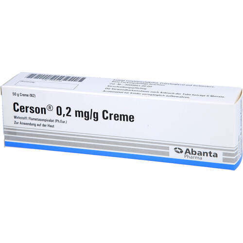 Cerson 0.2 mg/g Creme, 50 g, Abanta Pharma GmbH