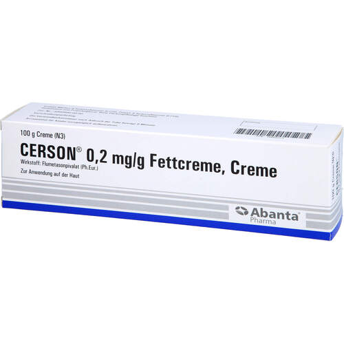 Cerson 0.2 mg/g Fettcreme Creme, 100 g, Abanta Pharma GmbH