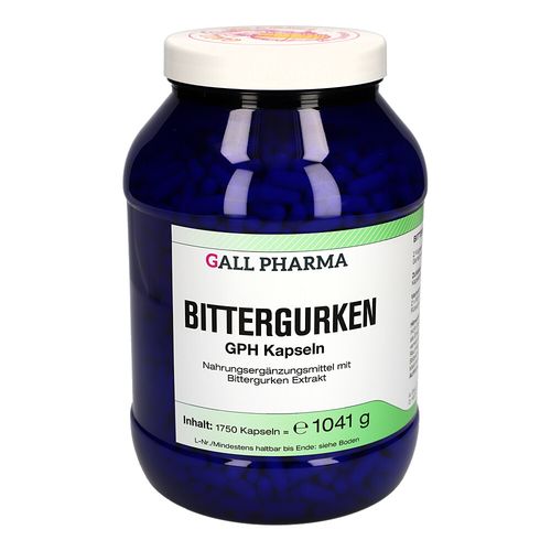 BITTERGURKEN GPH KAPSELN, 1750 Stk., Hecht-Pharma GmbH BITTERGURKEN GPH KAPSELN, 1750 Stk., Hecht-Pharma GmbH