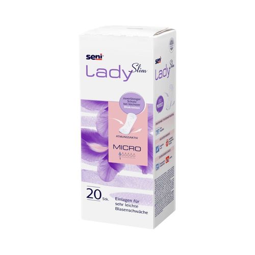 Seni Lady Slim micro Inkontinenzeinlage, 16x20 Stk., Tzmo Deutschland GmbH