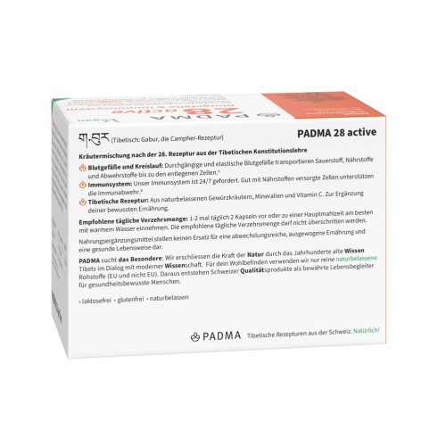 PADMA 28 ACTIVE, 200 Stk., Hager Pharma GmbH