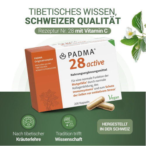 PADMA 28 ACTIVE, 200 Stk., Hager Pharma GmbH