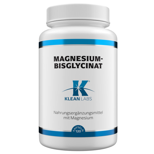 Magnesiumbisglycinat KLEAN LABS, 120 Stk., Supplementa GmbH