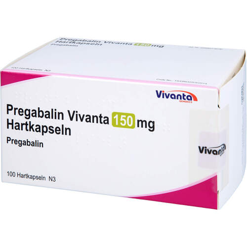 Pregabalin Vivanta 150 mg Hartkapseln, 100 Stk., Vivanta Generics s.r.o