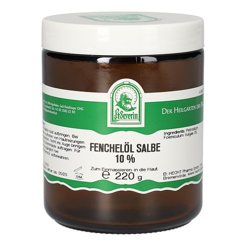 FENCHELOEL SALBE 10%, 220 g, Hecht-Pharma GmbH