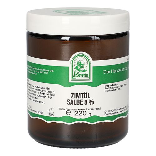 ZIMTOEL SALBE 8%, 220 g, Hecht-Pharma GmbH