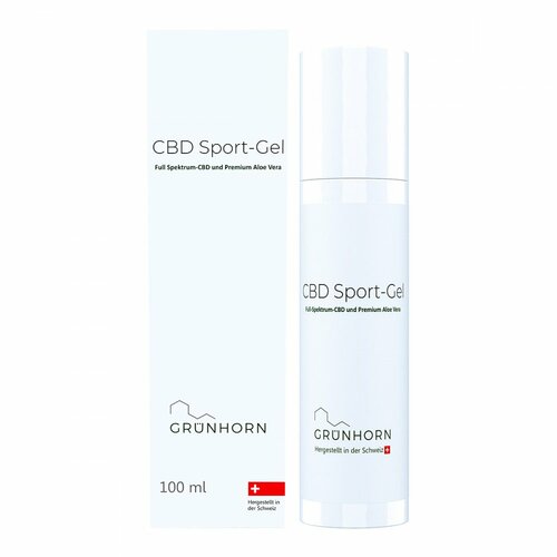 GRÜNHORN CBD Sport-Gel, 100 ml, Schurer Pharma & Kosmetik GmbH