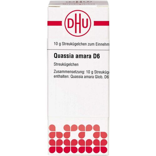 QUASSIA AMARA D6, 10 g, Dhu-Arzneimittel GmbH & Co. KG