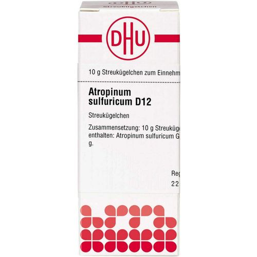 ATROPINUM SULFURICUM D12, 10 g, Dhu-Arzneimittel GmbH & Co. KG