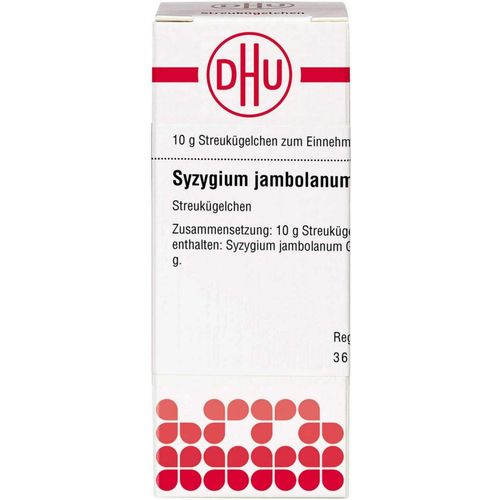 SYZYGIUM JAMBOLANUM D12, 10 g, Dhu-Arzneimittel GmbH & Co. KG