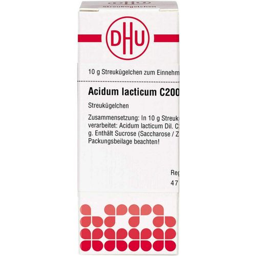 ACIDUM LACTICUM C200, 10 g, Dhu-Arzneimittel GmbH & Co. KG