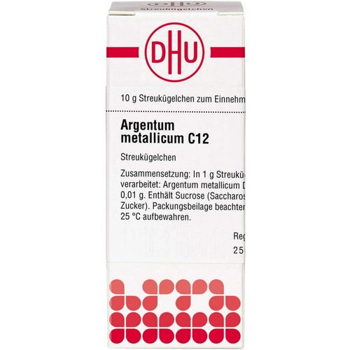 ARGENTUM METALLICUM C12, 10 g, Dhu-Arzneimittel GmbH & Co. KG