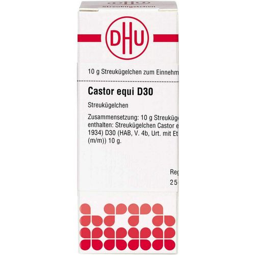 Castor Equi D30, 10 g, Dhu-Arzneimittel GmbH & Co. KG