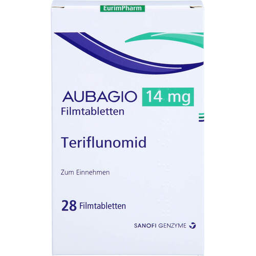 AUBAGIO 14 mg Filmtabletten, 28 Stk., Eurimpharm Arzneimittel GmbH