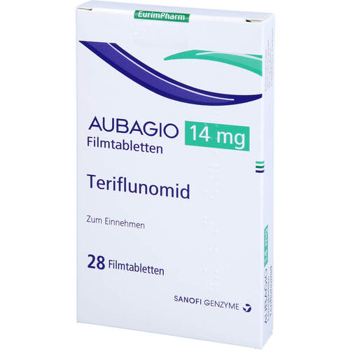 AUBAGIO 14 mg Filmtabletten, 28 Stk., Eurimpharm Arzneimittel GmbH