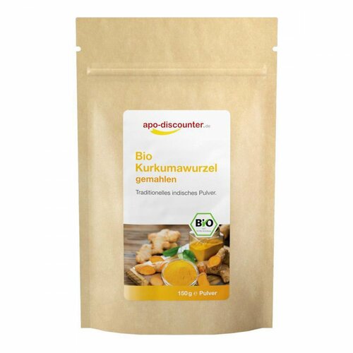 Bio Kurkumawurzel, 150 g, apo.com Group GmbH