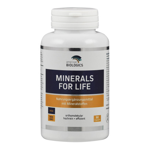 Minerals for life American Biologics, 90 Stk., Supplementa GmbH