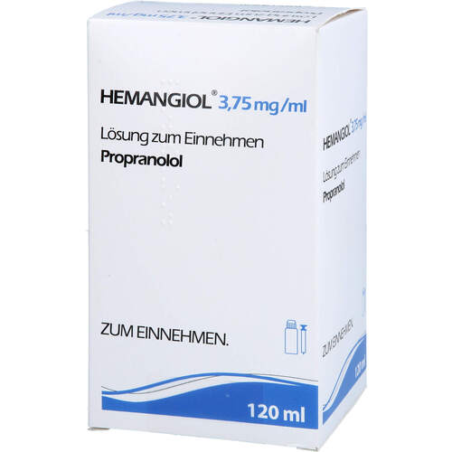 HEMANGIOL 3.75 mg/ml Lösung zum Einnehmen, 120 ml, Abacus Medicine A/S HEMANGIOL 3.75 mg/ml Lösung zum Einnehmen, 120 ml, Abacus Medicine A/S