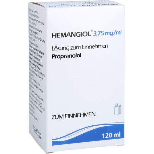 HEMANGIOL 3.75 mg/ml Lösung zum Einnehmen, 120 ml, Abacus Medicine A/S HEMANGIOL 3.75 mg/ml Lösung zum Einnehmen, 120 ml, Abacus Medicine A/S